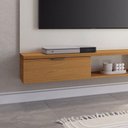 Ver imagem 2 de Painel para Tv Ambiente Lets Cinamomo Off White - Hb Móveis