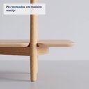 Ver imagem 4 de Aparador Trevo - Cor: Álamo/Natural
