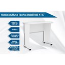 Ver imagem 2 de Mesa Multiuso Escritório Dobrável ME4117 c/ Rodízios Carvalho - Tecno Mobili