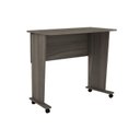 Ver imagem 1 de Mesa Multiuso Escritório Dobrável ME4117 c/ Rodízios Carvalho - Tecno Mobili