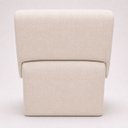 Ver imagem 5 de Poltrona Decorativa Zoe Orgânica para Sala Recepção Hall Moderna Minimalista Luxo Linho Premium Easy