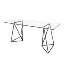 Ver imagem 1 de Mesa de Escritório Cavalete Arame Bela Vista Preto New Green