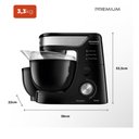 Ver imagem 3 de Batedeira Planetária 700w Preto Mondial