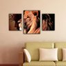 Quadro Decorativo 3 Telas Compacto Slim Leão de Judá - 2