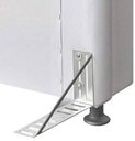 Ver imagem 2 de Cabeceira Casal King Jbe Moveis Camboriú Bege195cm para Cama Box 193cm Decoração Quarto Marrom