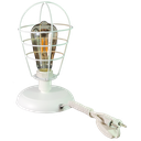 Ver imagem 1 de Abajur Aramado Lampshape Branco Sala Quarto Cozinha Banheir