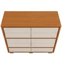 Ver imagem 7 de Cômoda Grande para Quarto 10 Gavetas Marselha A04 Cinamomo Off White - Lyam Decor