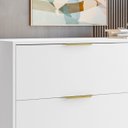 Ver imagem 6 de Cômoda para Quarto 6 Gavetas Safira Branco