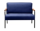 Ver imagem 3 de Conjunto Jade 2+1+1 Lugares Cor:Veludo Azul 210