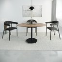 Ver imagem 1 de Conjunto 2 Cadeiras de Jantar Joy Tecido Lautrec Est.Preta