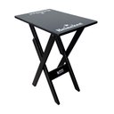 Ver imagem 1 de Mesa Aparador Dobrável Madeira 68x43 Personalizada Hei Preta - Tarimatã