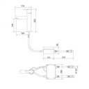 Ver imagem 3 de Misturador Monocomando Com Tecnologia De Cromoterapia Lumina Meber Metais