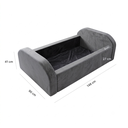 Ver imagem 4 de Cama Baby Soft de Espuma Montável e Desmontável:Cinza