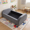 Ver imagem 1 de Cama Baby Soft de Espuma Montável e Desmontável:Cinza