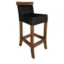 Ver imagem 1 de Cadeira Alta Bancada Banqueta Banco Alto Area Gourmet 65cm Valios Banqueta Alta Creta