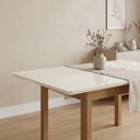Ver imagem 1 de Tampo Retangular para Mesa 120x80cm em Vidro e MDF