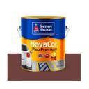 Ver imagem 1 de Tinta Novacor acrílico piso liso 3,6 litros marrom Sherwin Williams