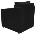 Ver imagem 7 de Poltrona Decorativa para Sala Recepção Manicure Consultório Celine Suede