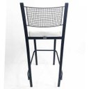 Ver imagem 5 de Banqueta EMPILHÁVEL Preta alta assento branco - Poltronas do Sul