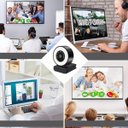 Ver imagem 2 de Webcam Hd 2K Resolução Com Luz Led Redução De Ruídos