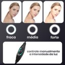 Ver imagem 5 de Webcam Hd 2K Resolução Com Luz Led Redução De Ruídos