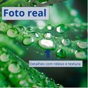 Ver imagem 2 de Quadro Decorativo com Relevo em Moldura Caixa Alta Folhagem Verde