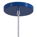 Ver imagem 2 de Pendente Copinho Soquete Luminária Lustre Alumínio Azul Royal - Rei Da Iluminação