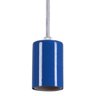 Pendente Copinho Soquete Luminária Lustre Alumínio Azul Royal - Rei Da Iluminação - 3
