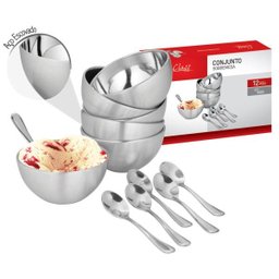 Conjunto para Sobremesa 12 peças Class Home - 2