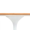 Ver imagem 4 de Mesa Saarinen Oval Freijó 180x100cm Base Branca