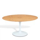 Ver imagem 2 de Mesa Saarinen Oval Freijó 180x100cm Base Branca
