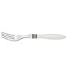 Jogo de Talheres Aço Inox Cor e Cor 120 Peças Branco Tramontina - 3