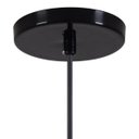 Ver imagem 2 de Pendente Copinho Soquete Luminária Lustre Alumínio Preto Brilhante - Rei Da Iluminação