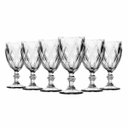 Ver imagem 1 de Jogo de 6 Taças Vinho Diamante Clear 210ml Class Home