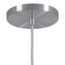 Ver imagem 2 de Pendente Copinho Soquete Luminária Lustre Alumínio Escovado - Rei Da Iluminação