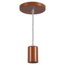 Ver imagem 1 de Pendente Copinho Soquete Luminária Lustre Alumínio Cobre - Rei Da Iluminação