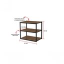 Ver imagem 2 de Prateleira Suspensa em Aço Joinville Multi Uso Estilo Industrial