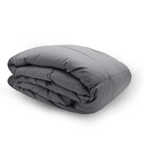 Edredom Diamond Toque Pluma Queen 2,20x2,40 - Appel - Chumbo