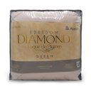 Ver imagem 4 de Edredom Diamond Toque Pluma Queen 2,20x2,40 - Appel - Chumbo