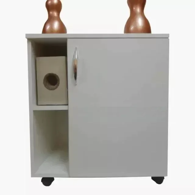 Gabinete Banheiro Pia Coluna Luxo com 1 Porta Soft Gb - Ecoplanejados