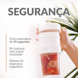 Mini Liquidificador Portátil Usb Blender Retrátil Momo Lifestyle - 6