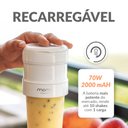 Ver imagem 4 de Mini Liquidificador Portátil Usb Blender Retrátil Momo Lifestyle