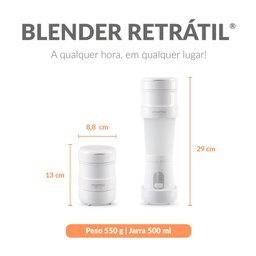 Mini Liquidificador Portátil Usb Blender Retrátil Momo Lifestyle - 3