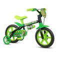 Ver imagem 1 de Bicicleta Infantil Aro 12 Nathor + Adesivo Ben 10 De Brinde