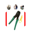 Ver imagem 4 de Alicate Crimpar Rj45 Com Decapador Cabo De Rede Rj11 Rj12 OB-315