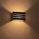Ver imagem 5 de Kit com 3x Arandela Frisada Luminária Preta para Lâmpada G9 St548