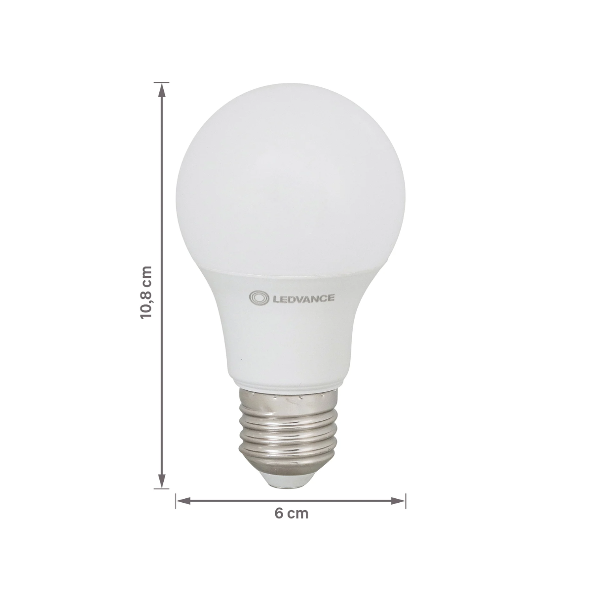 Lâmpada Led Bulbo Luz Branca 9w Ledvance Bivolt com 10 Unidades - 3