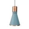 Pendente Santiago Luxo Fendi/cobre E27 27x15,5cm 9242t Tom Dixon - 1