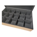 Ver imagem 5 de Caixa para 15 Relógios Flocada em Preto Josely Flocados