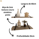 Ver imagem 3 de Prateleira com Alça 60x25 - Gianduia